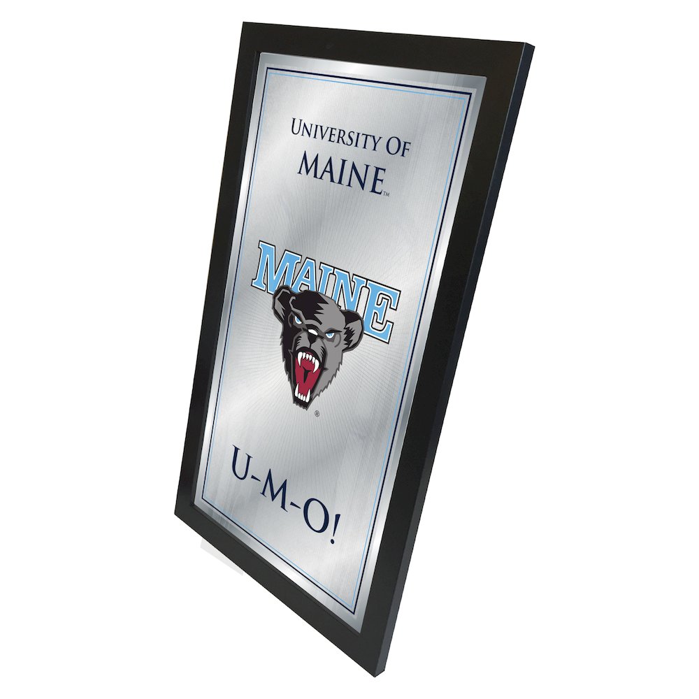 Maine 26" x 15" Fight Song Mirror. Picture 2