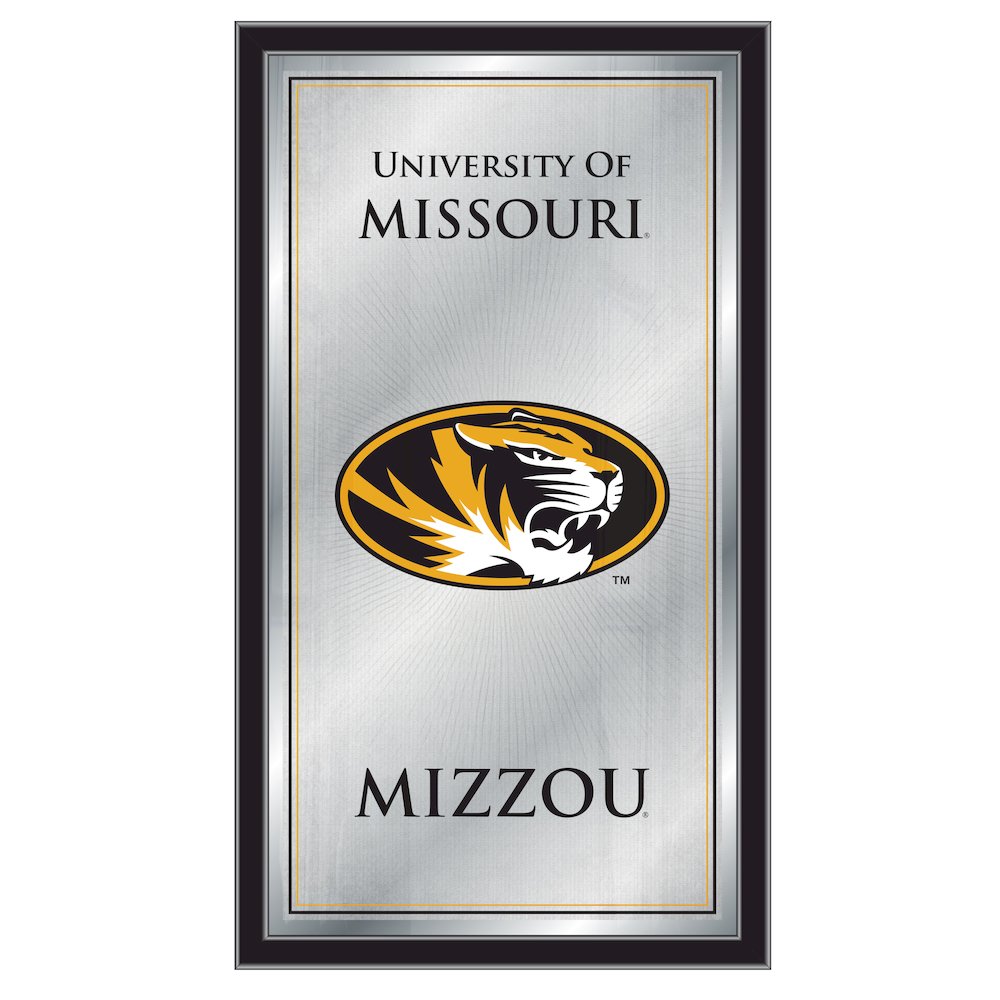 Missouri 26" x 15" Fight Song Mirror. Picture 1