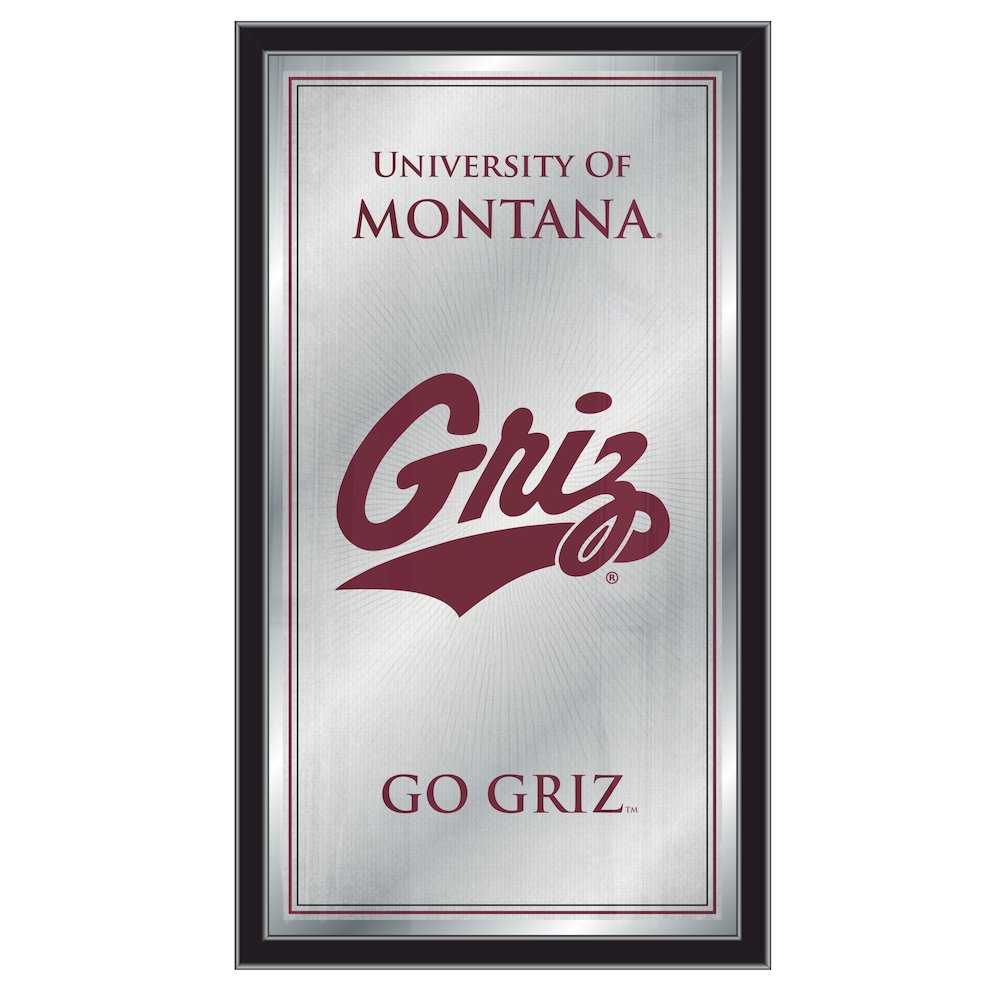Montana 26" x 15" Fight Song Mirror. Picture 1