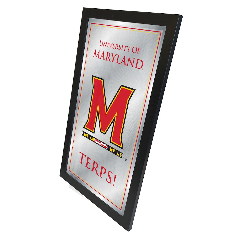 Maryland 26" x 15" Fight Song Mirror. Picture 2