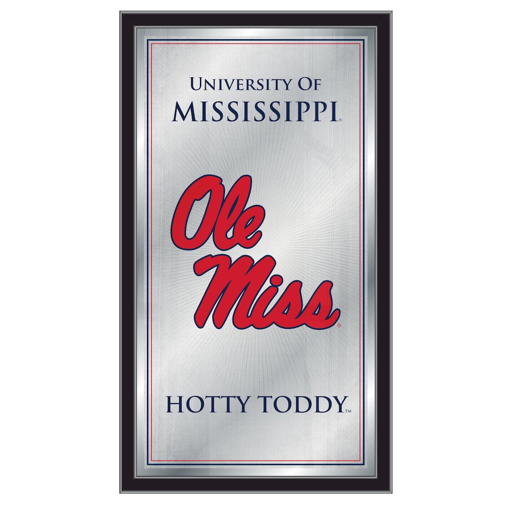 Ole' Miss 26" x 15" Fight Song Mirror. Picture 1