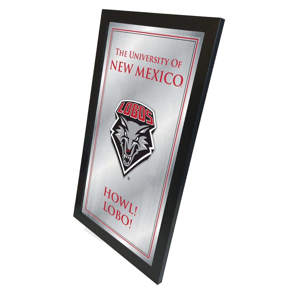 New Mexico 26" x 15" Fight Song Mirror. Picture 2