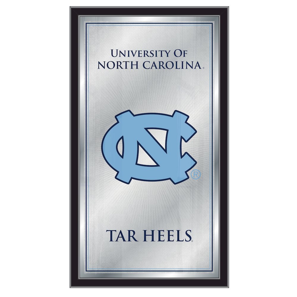 North Carolina 26" x 15" Fight Song Mirror. Picture 1