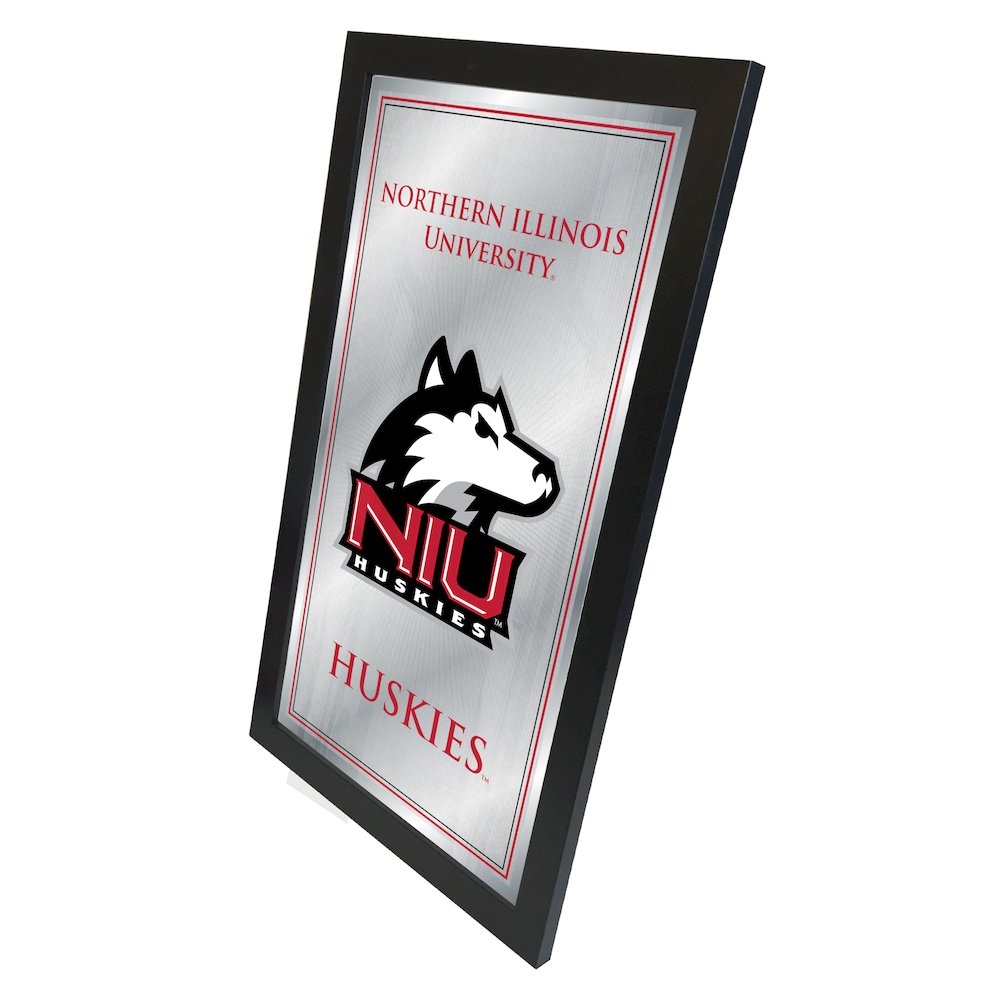 Northern Illinois 26" x 15" Fight Song Mirror. Picture 2