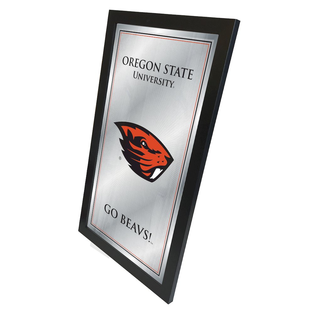 Oregon State 26" x 15" Fight Song Mirror. Picture 2