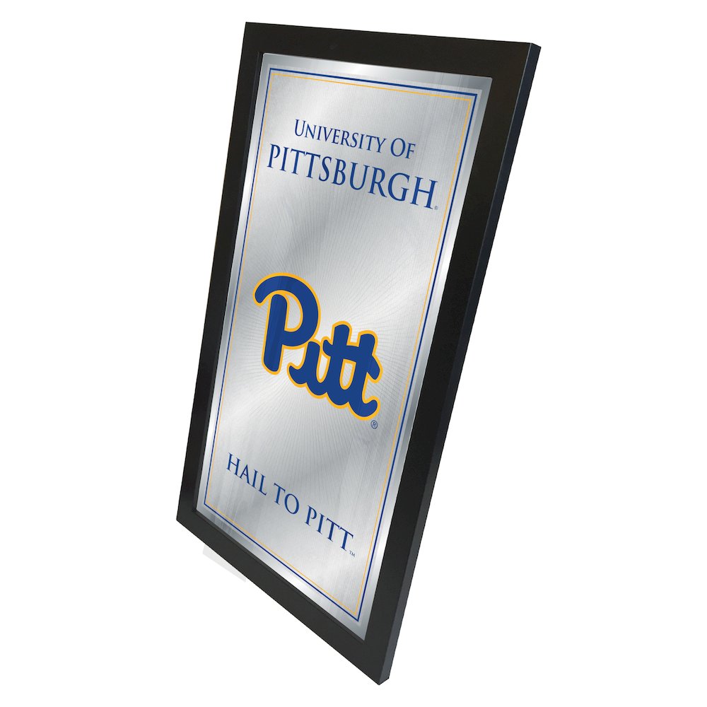 Pitt 26" x 15" Fight Song Mirror. Picture 2
