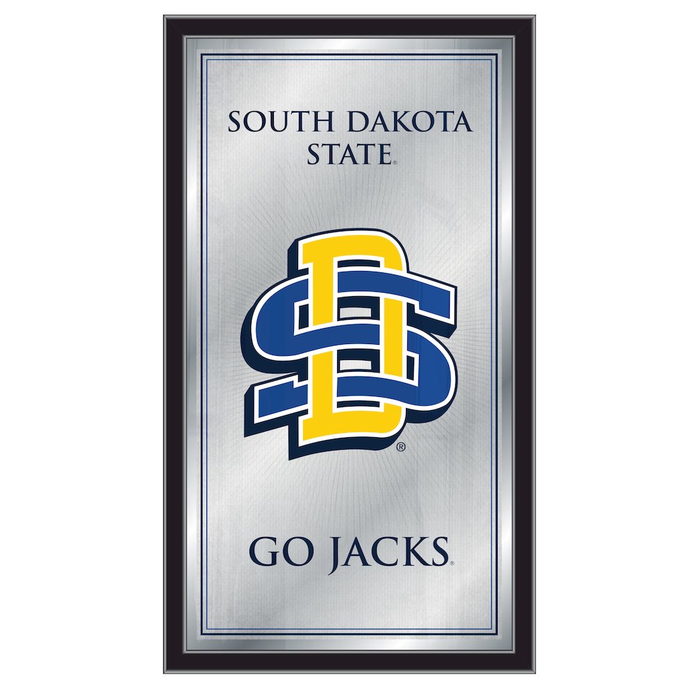 South Dakota State University 26" x 15" Fight Song Mirror. Picture 1