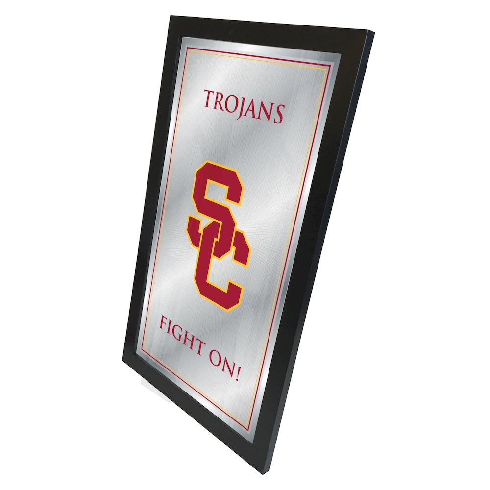 USC Trojans 26" x 15" Fight Song Mirror. Picture 2