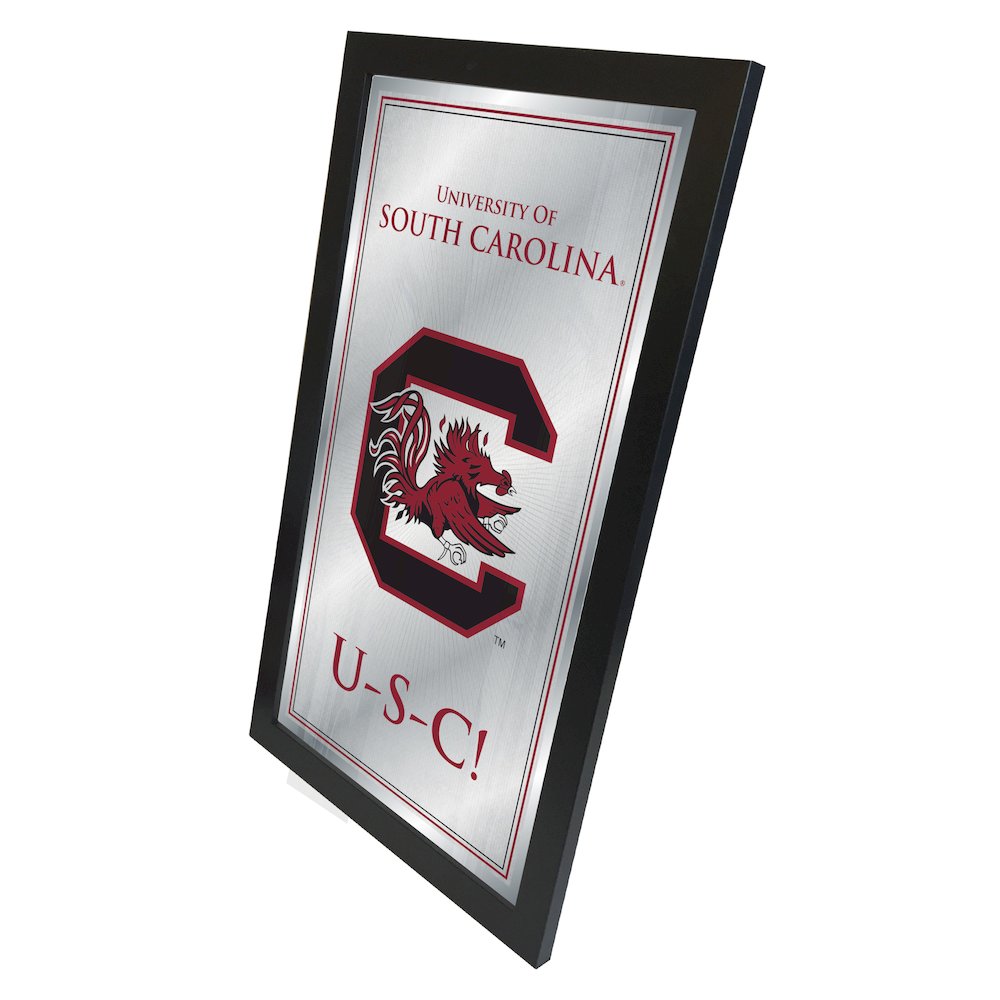South Carolina 26" x 15" Fight Song Mirror. Picture 2