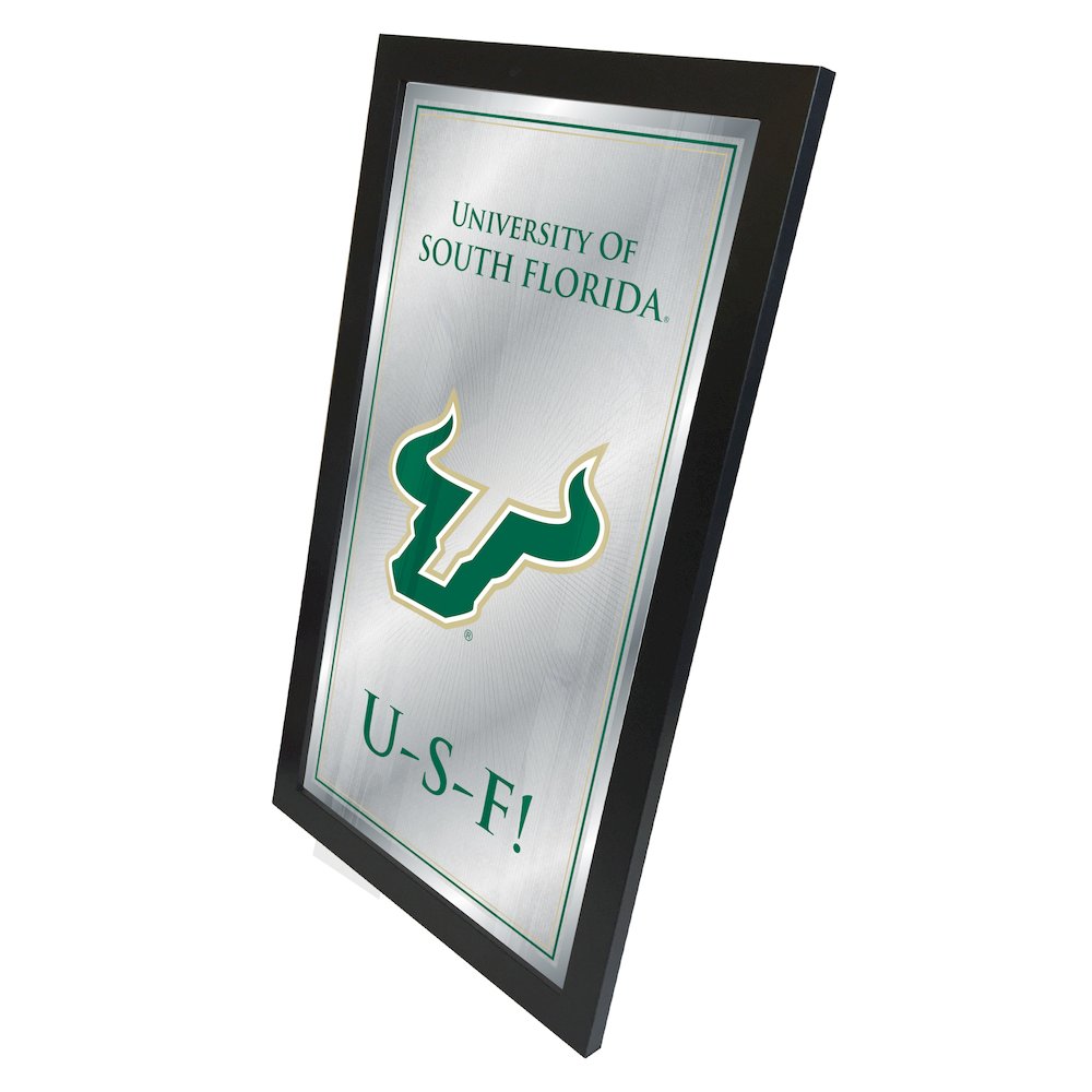 South Florida 26" x 15" Fight Song Mirror. Picture 2