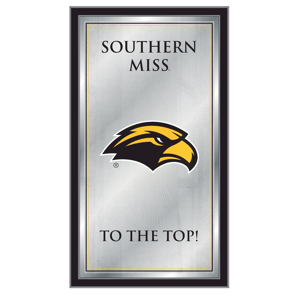 Southern Miss 26" x 15" Fight Song Mirror. Picture 1