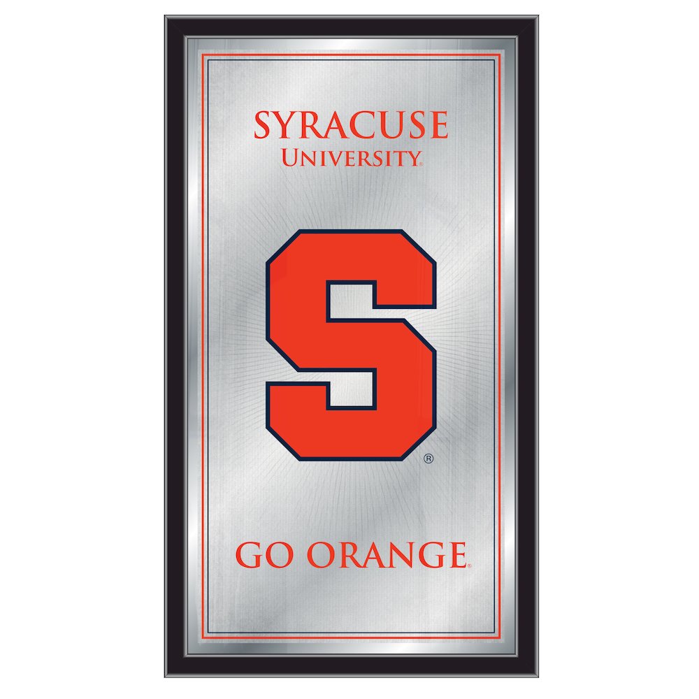 Syracuse 26" x 15" Fight Song Mirror. Picture 1