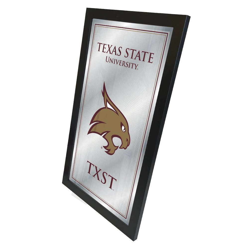 Texas State 26" x 15" Fight Song Mirror. Picture 2