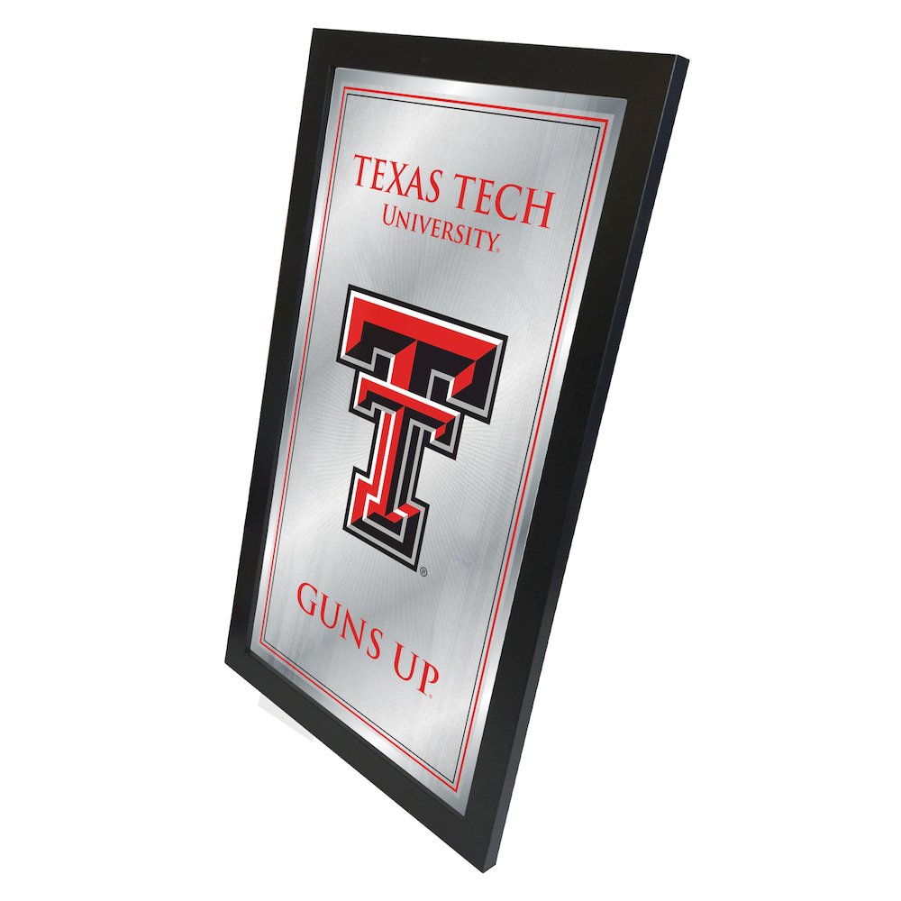 Texas Tech 26" x 15" Fight Song Mirror. Picture 2