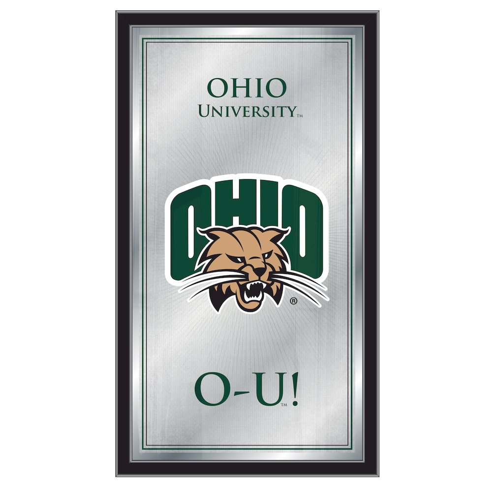 Ohio University 26" x 15" Fight Song Mirror. Picture 1