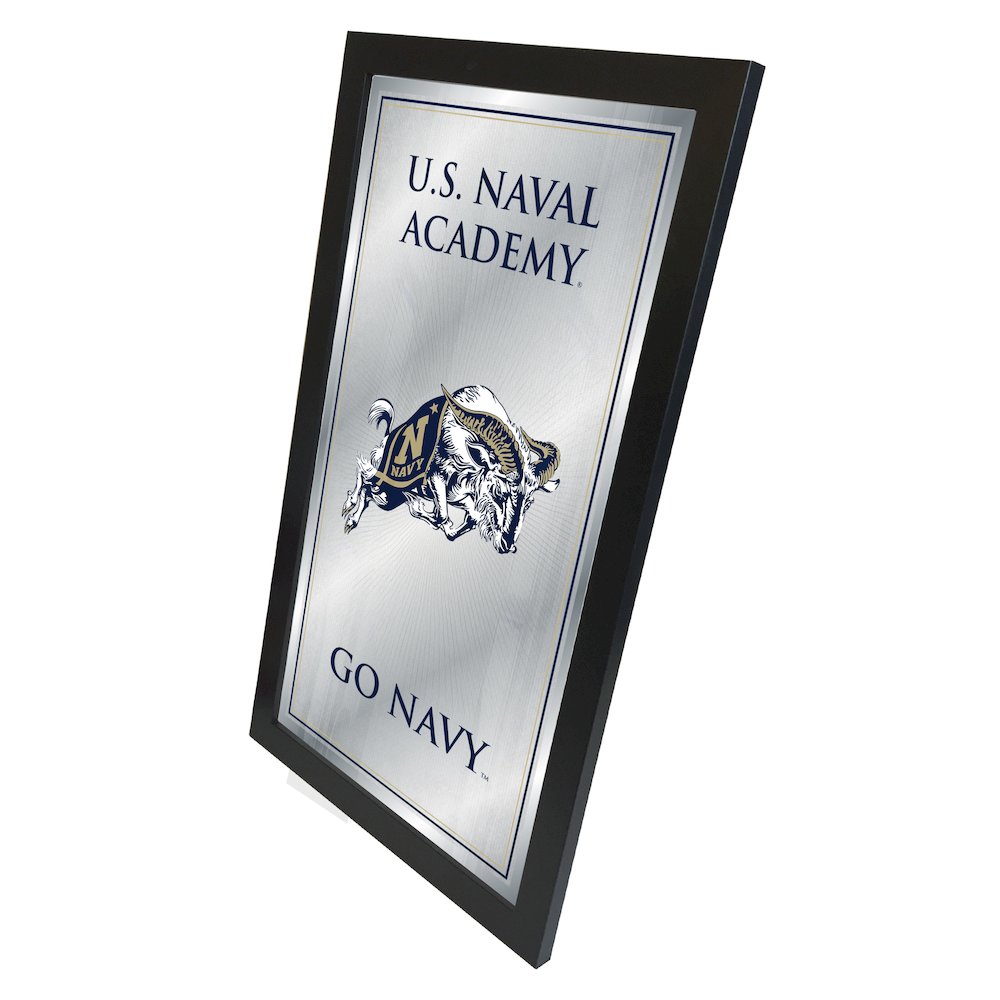 US Naval Academy (NAVY) 26" x 15" Fight Song Mirror. Picture 2