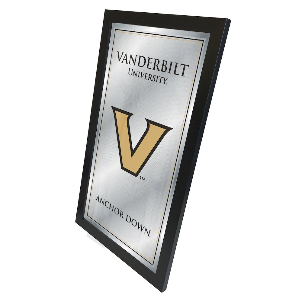 Vanderbilt 26" x 15" Fight Song Mirror. Picture 2
