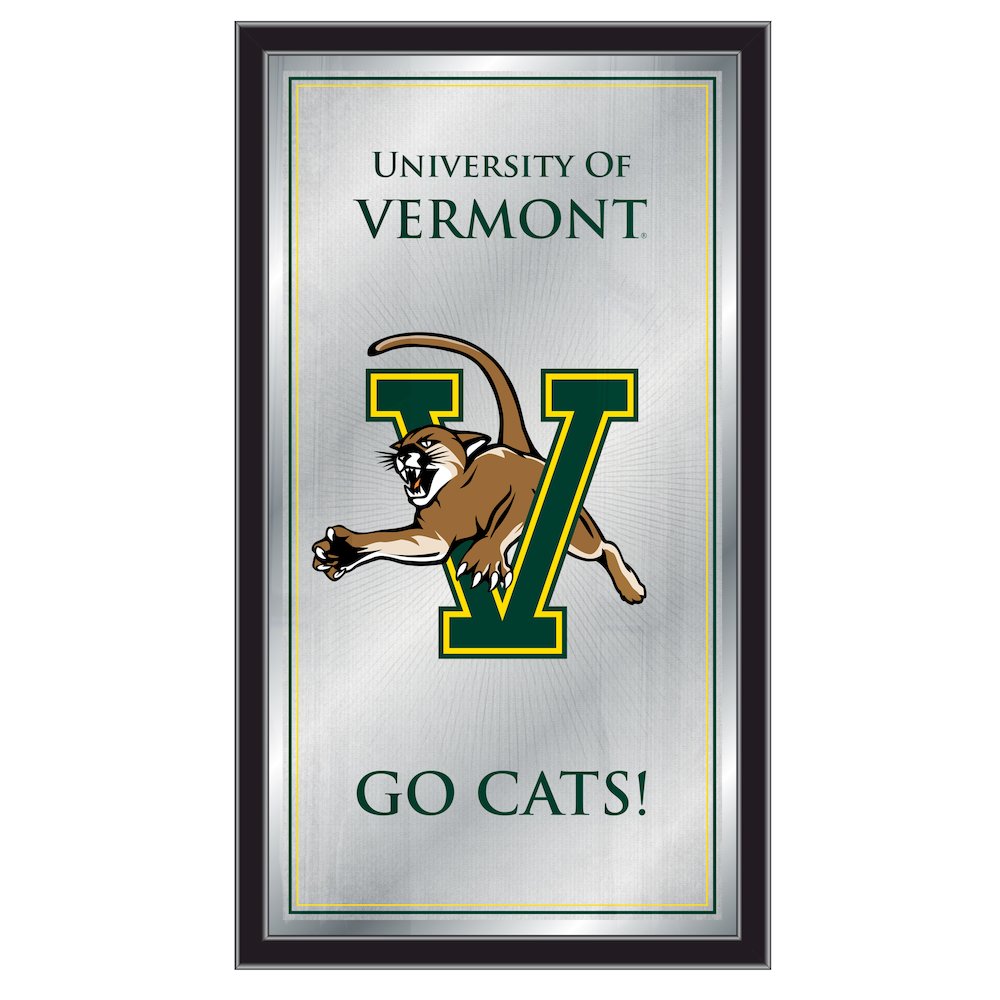 Vermont 26" x 15" Fight Song Mirror. Picture 1
