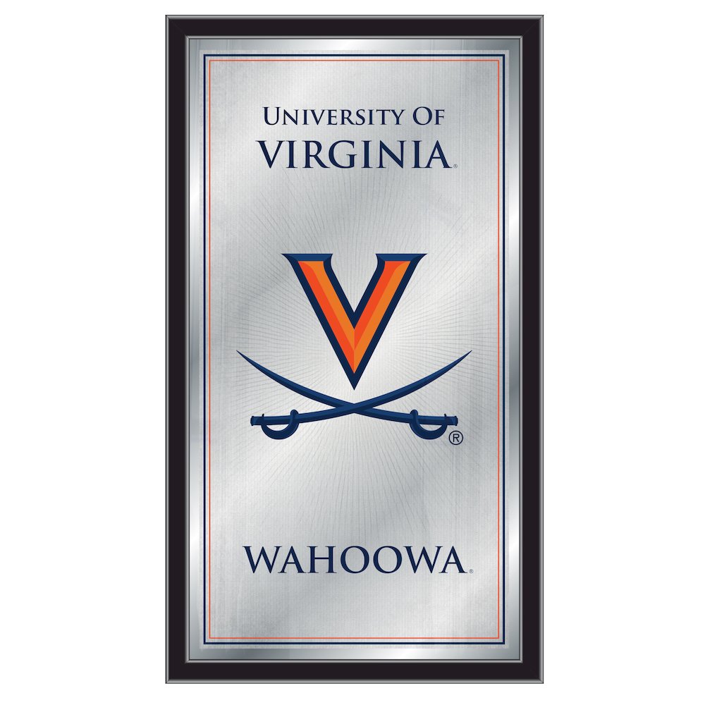 Virginia 26" x 15" Fight Song Mirror. Picture 1