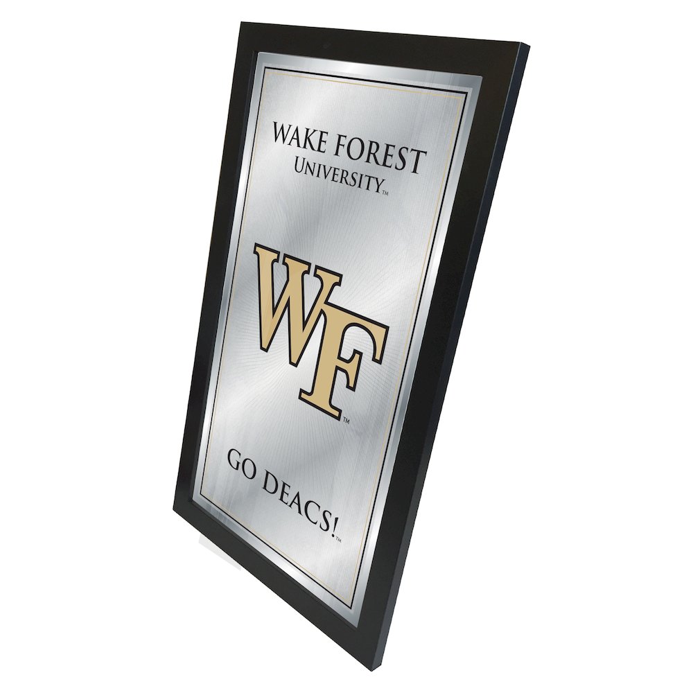 Wake Forest 26" x 15" Fight Song Mirror. Picture 2