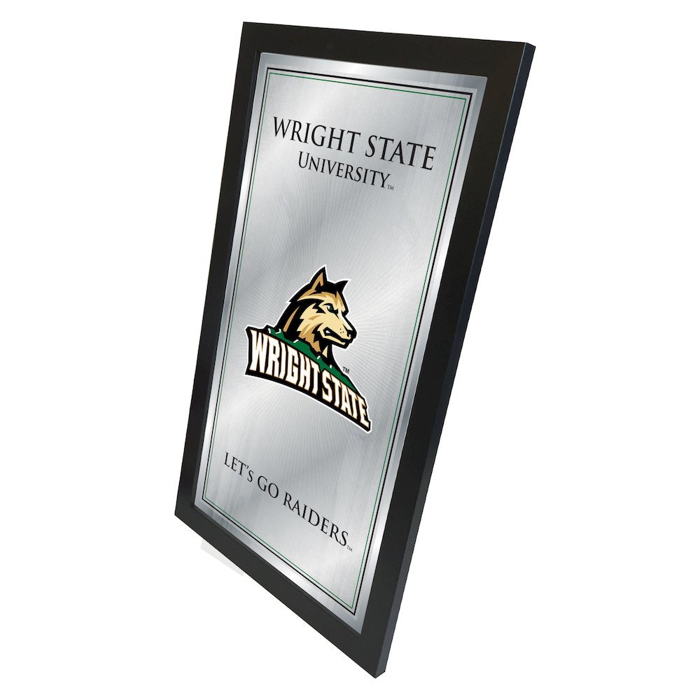 Wright State 26" x 15" Fight Song Mirror. Picture 2