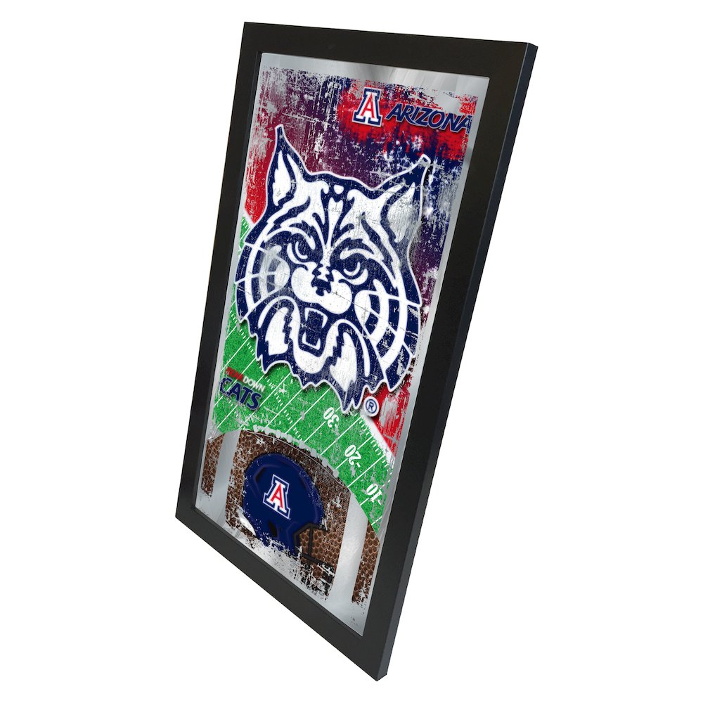 Arizona 15" x 26" Football Mirror. Picture 2