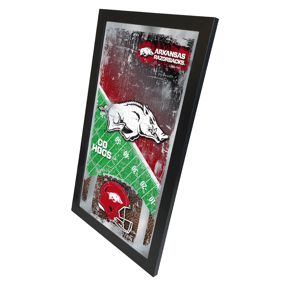 Arkansas 15" x 26" Football Mirror. Picture 2