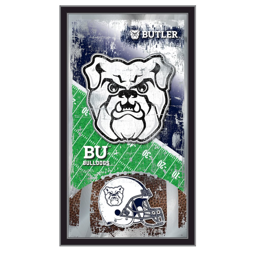 Brigham Young 15" x 26" Football Mirror. Picture 1