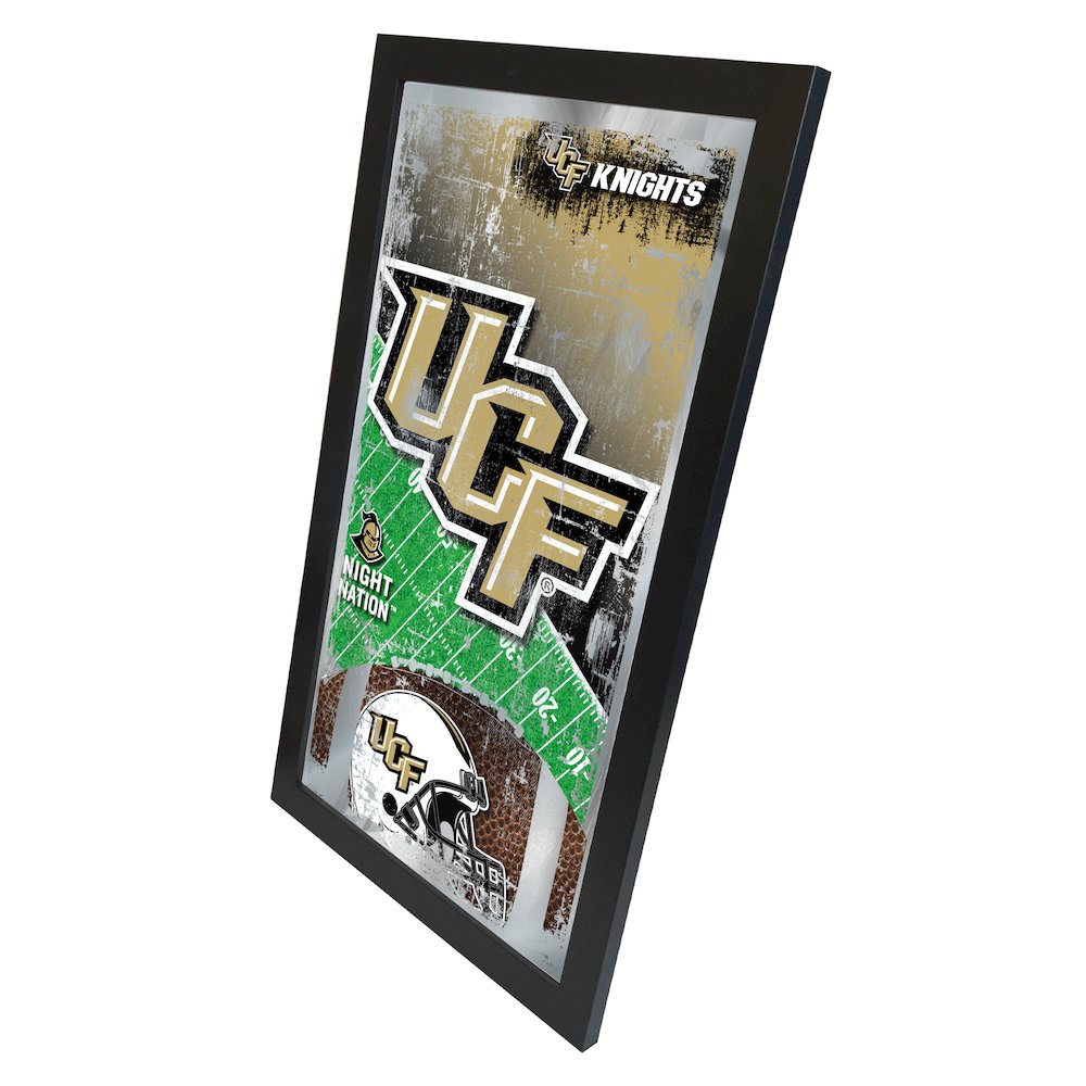 Central Florida 15" x 26" Football Mirror. Picture 2
