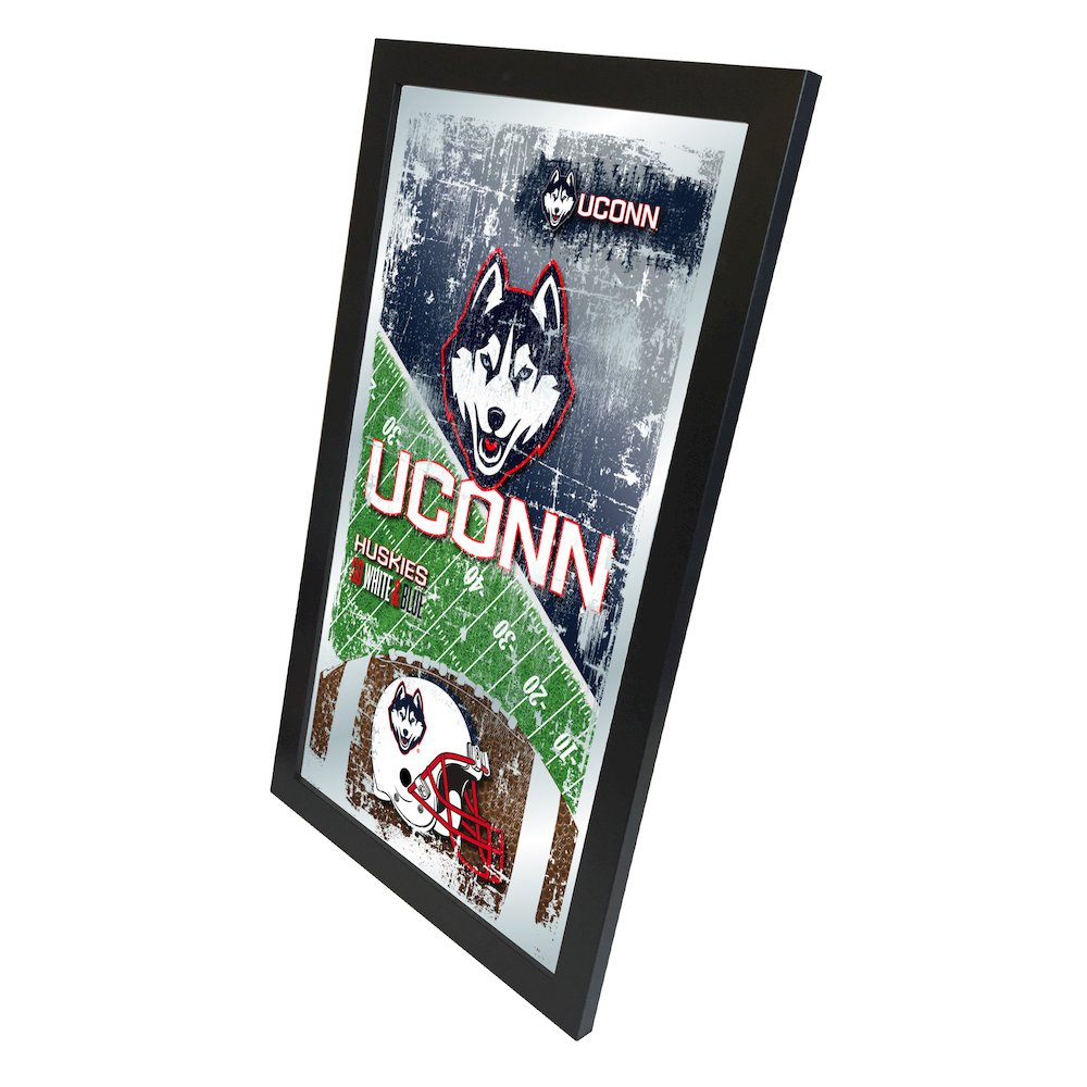 Connecticut 15" x 26" Football Mirror. Picture 2