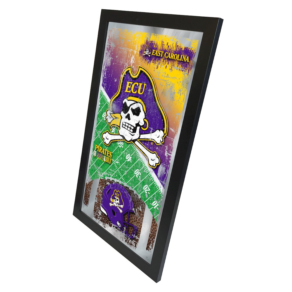East Carolina 15" x 26" Football Mirror. Picture 2