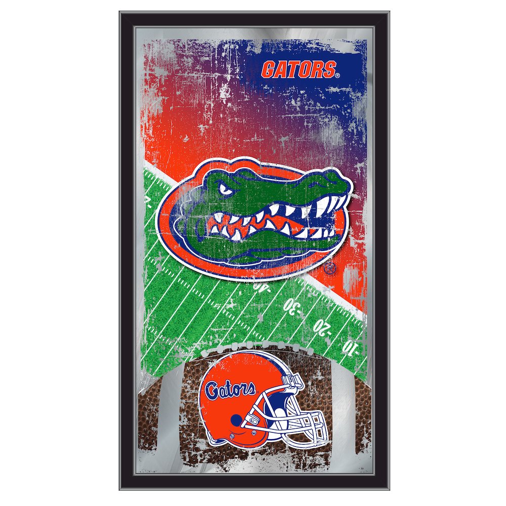 Florida 15" x 26" Football Mirror. Picture 1