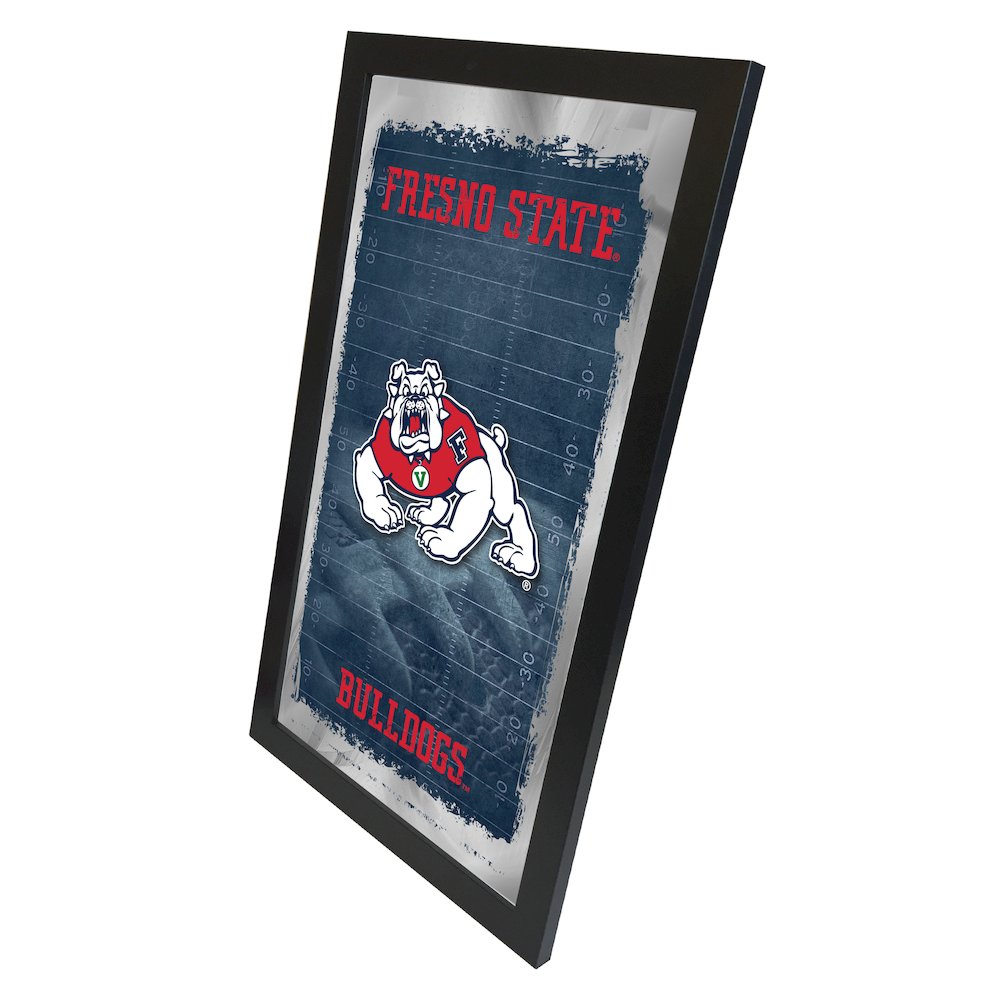Fresno State University 15" x 26" Football Mirror. Picture 2