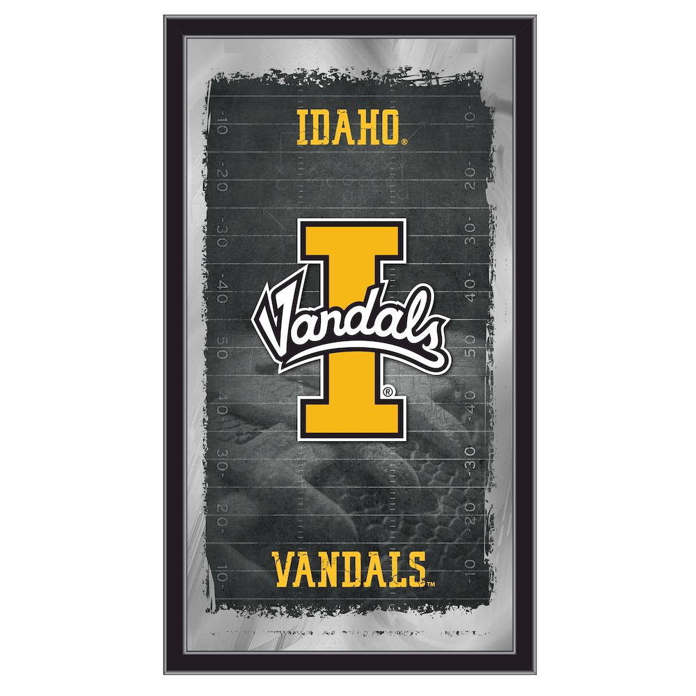 University of Idaho 15" x 26" Football Mirror. Picture 1
