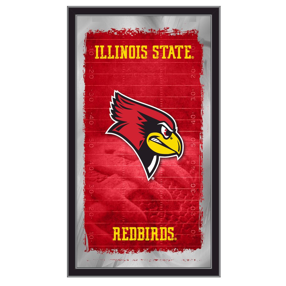 Illinois State 15" x 26" Football Mirror. Picture 1