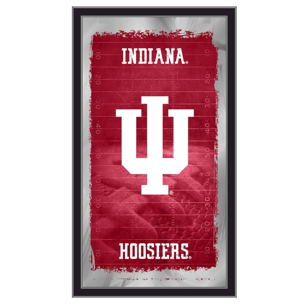 Indiana 15" x 26" Football Mirror. Picture 1