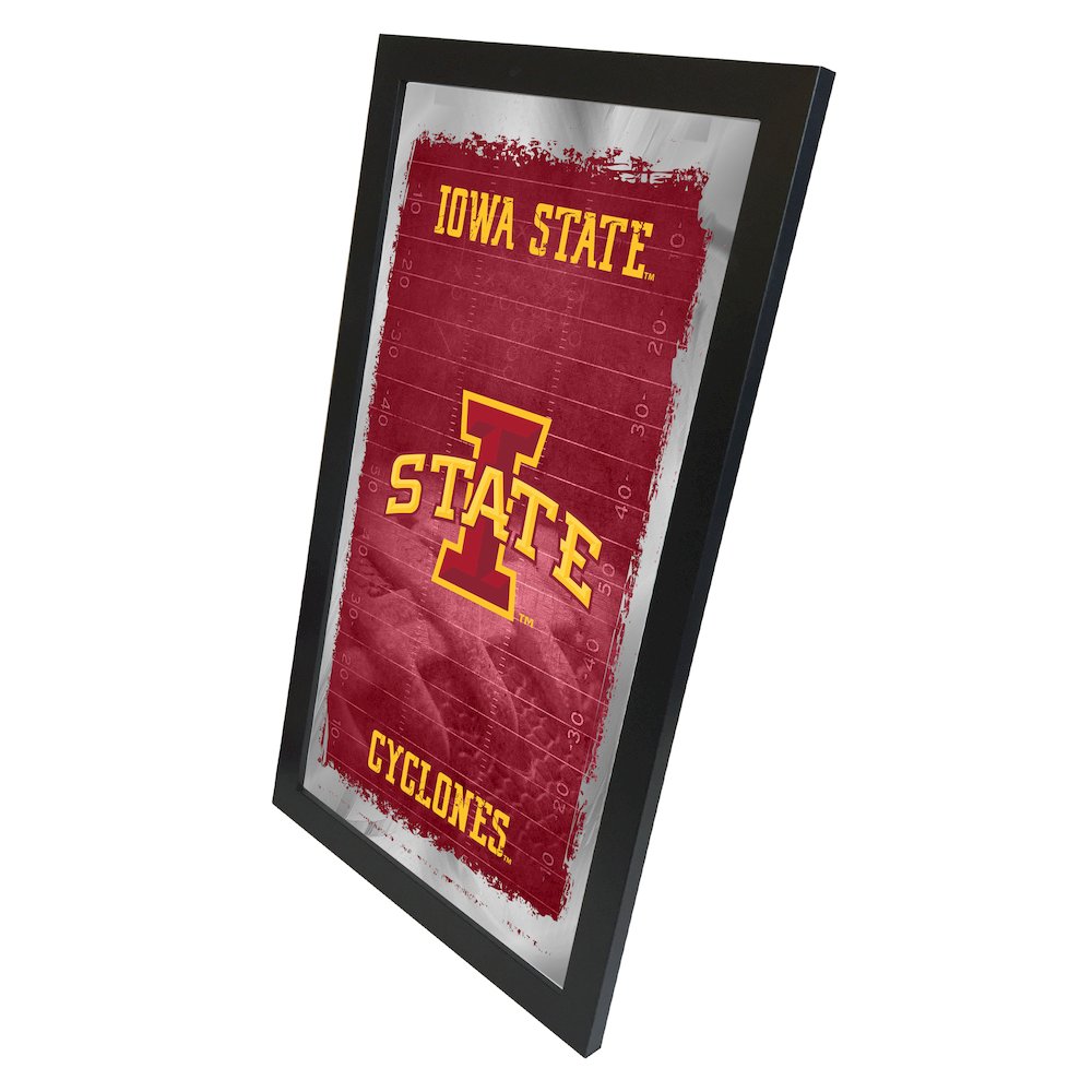 Iowa State 15" x 26" Football Mirror. Picture 2