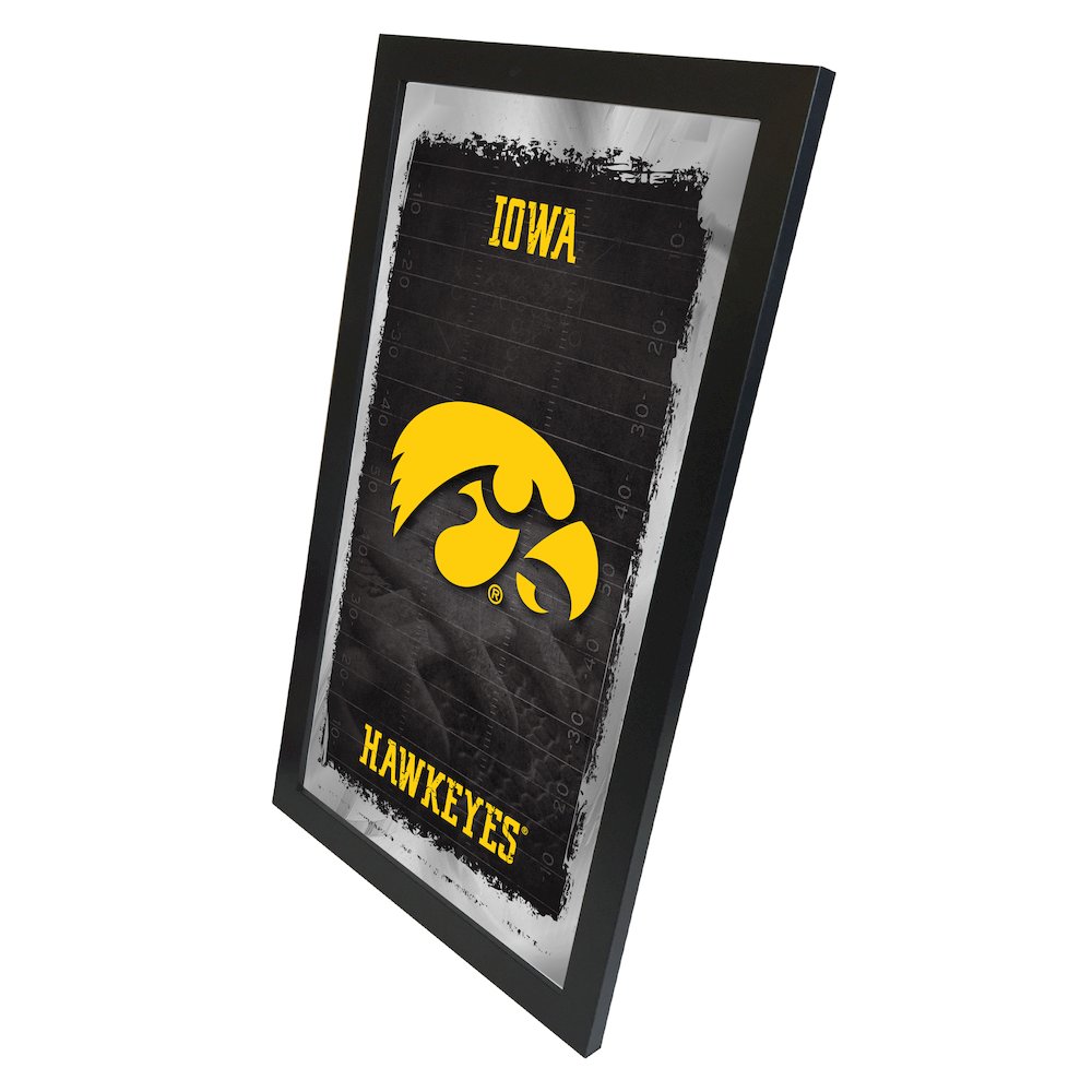 Iowa 15" x 26" Football Mirror. Picture 2
