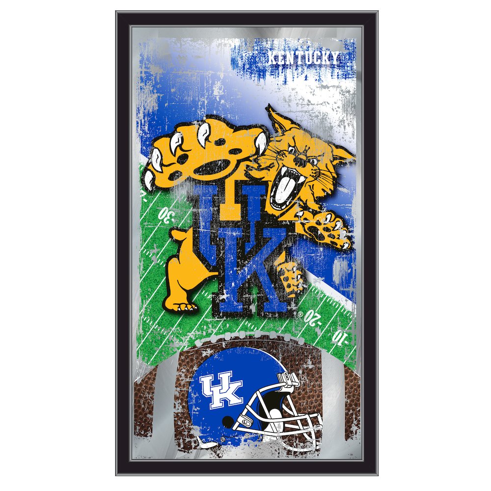Kentucky  15" x 26" Football Mirror. Picture 1