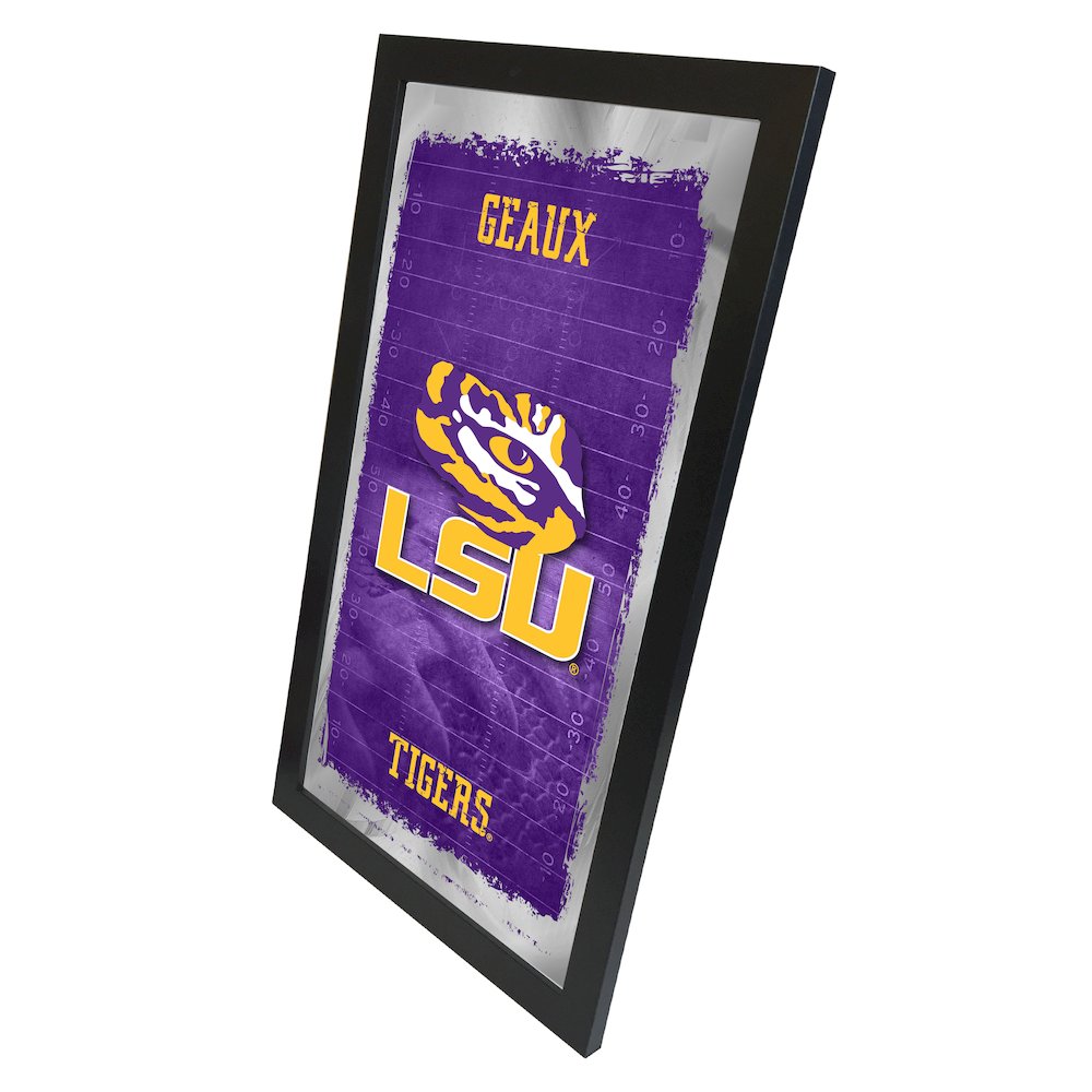 Louisiana State 15" x 26" Football Mirror. Picture 2