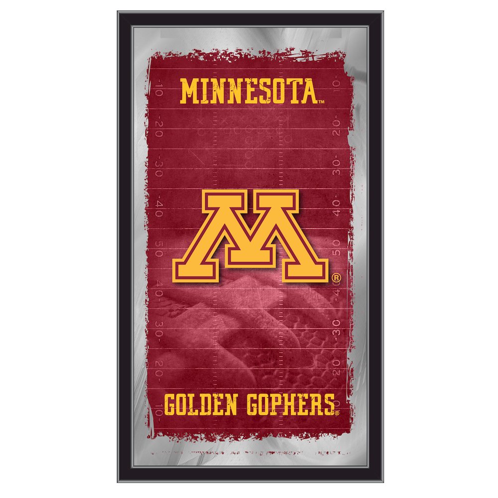 Minnesota 15" x 26" Football Mirror. Picture 1