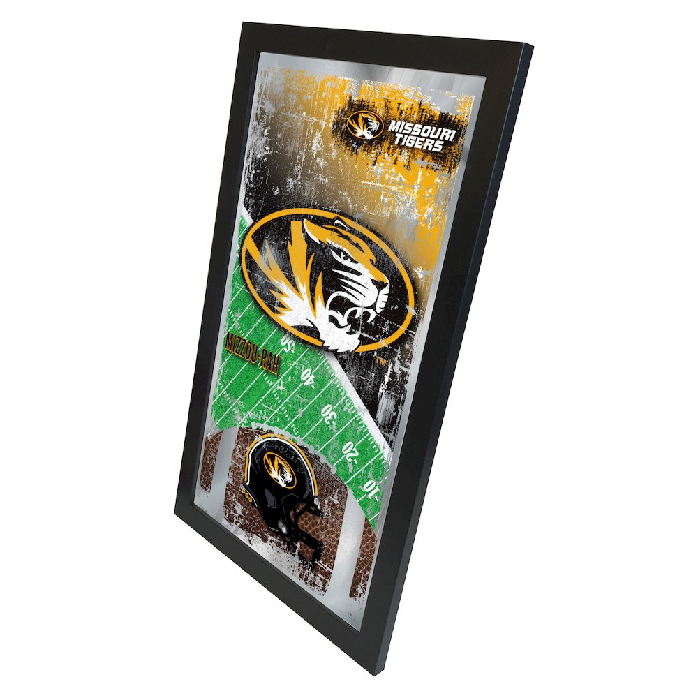 Missouri 15" x 26" Football Mirror. Picture 2