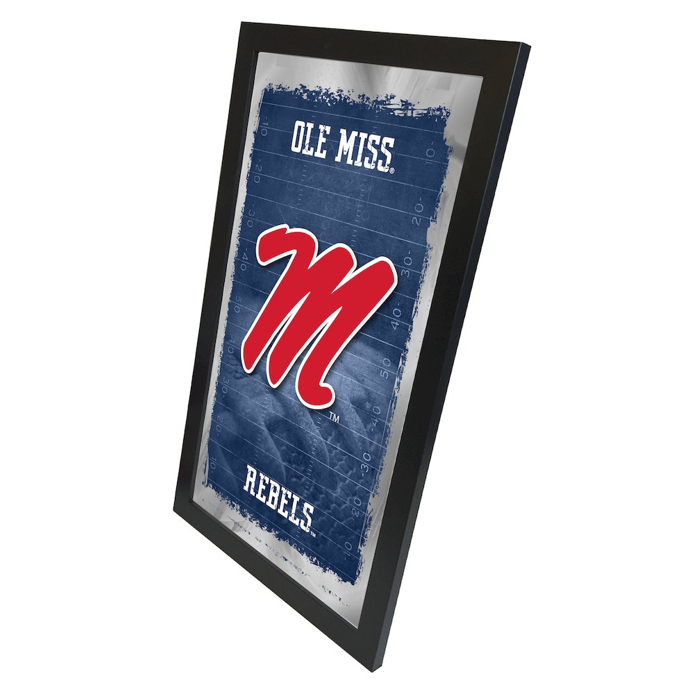 Ole' Miss 15" x 26" Football Mirror. Picture 2