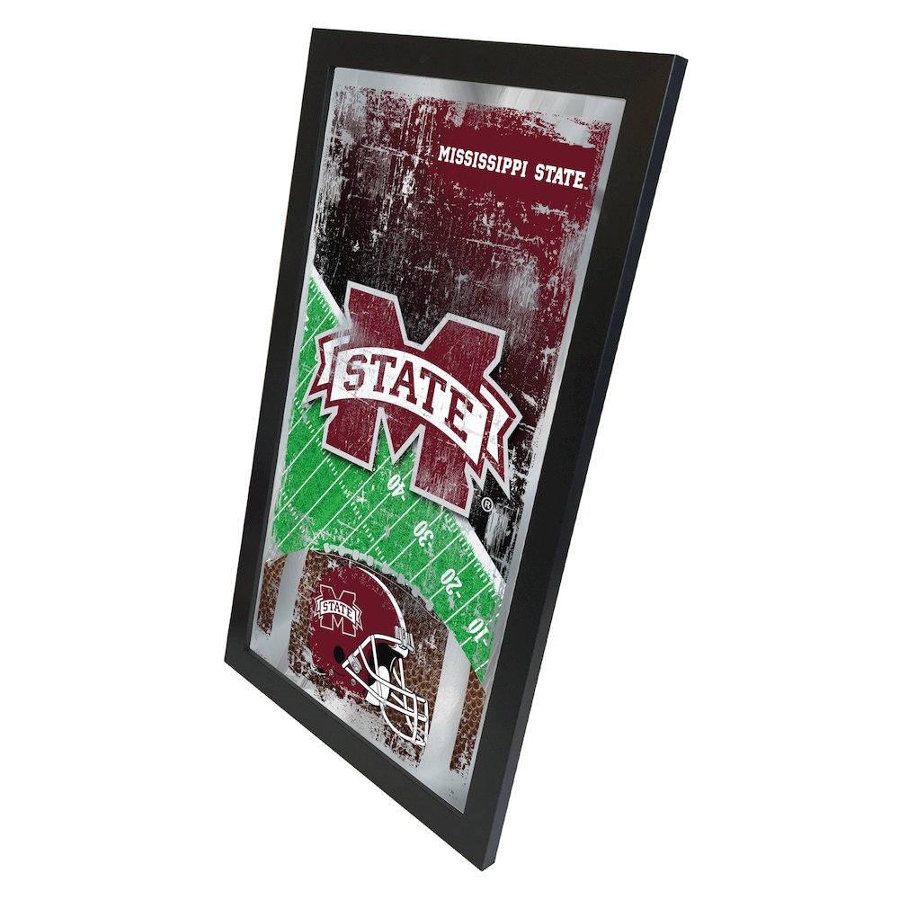 Mississippi State 15" x 26" Football Mirror. Picture 2