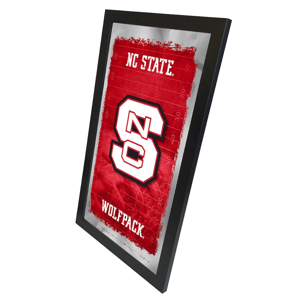 North Carolina State 15" x 26" Football Mirror. Picture 2