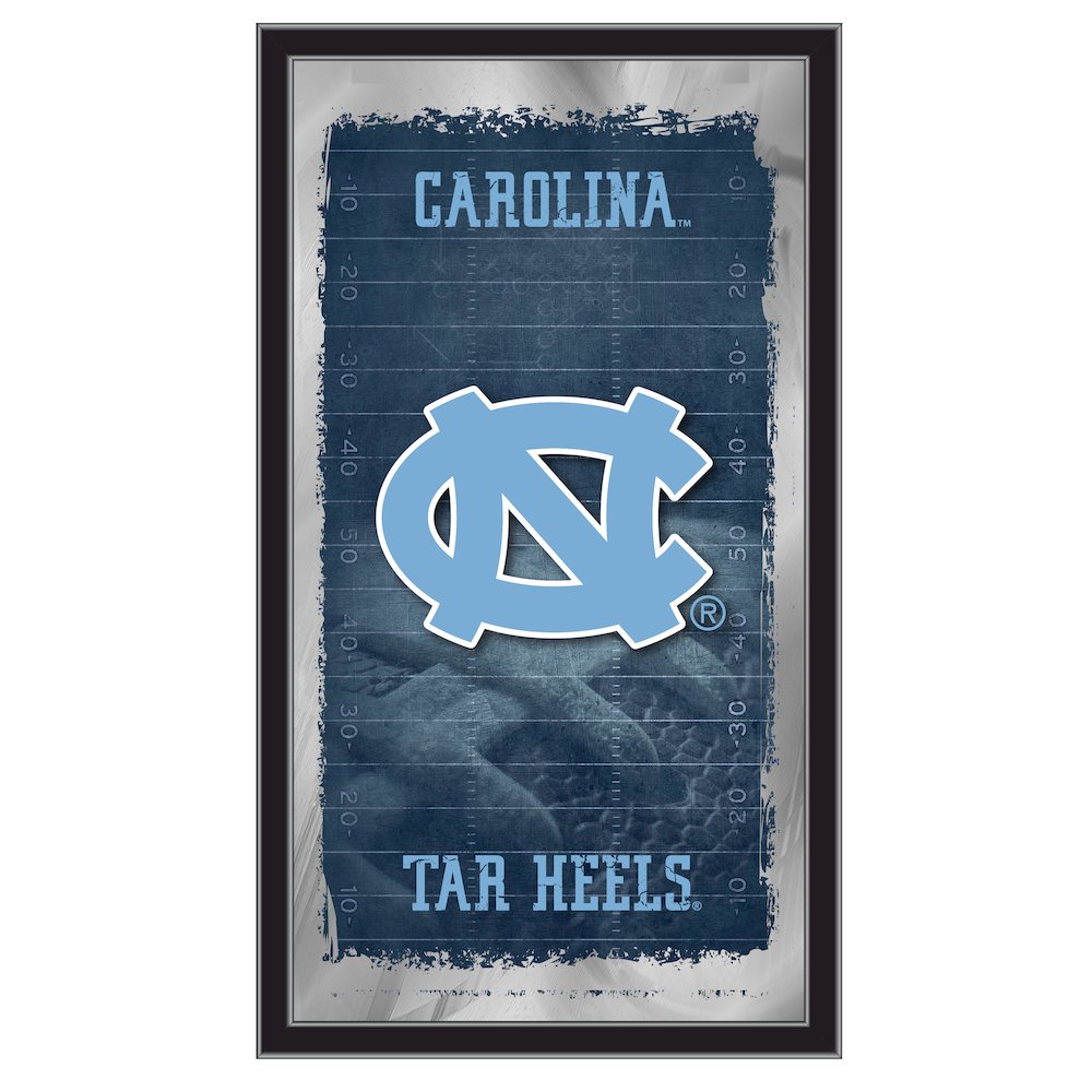 North Carolina 15" x 26" Football Mirror. Picture 1