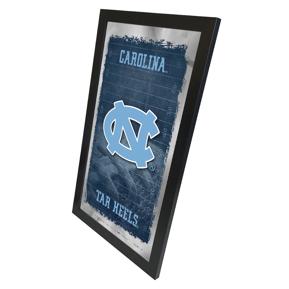 North Carolina 15" x 26" Football Mirror. Picture 2