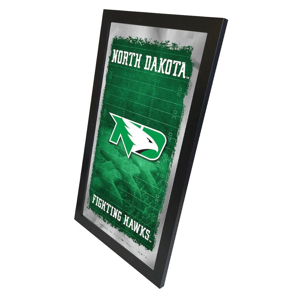 North Dakota 15" x 26" Football Mirror. Picture 2