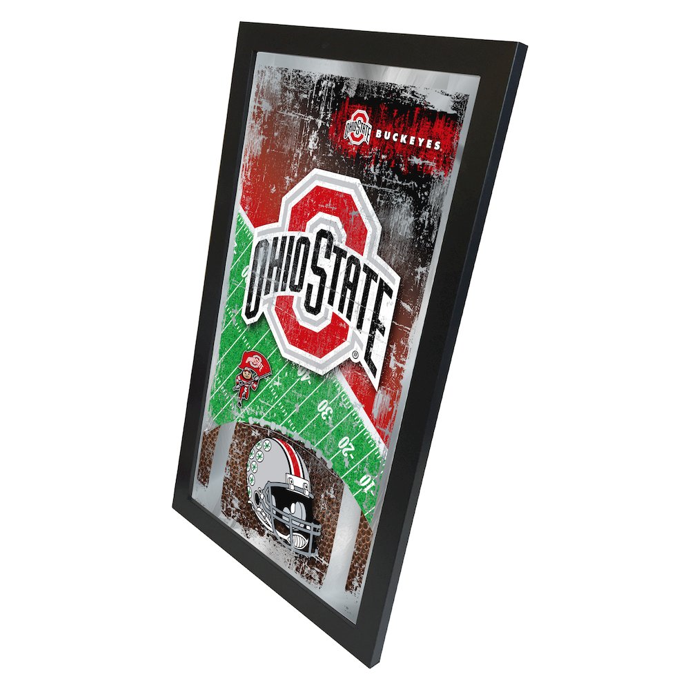 Ohio State 15" x 26" Football Mirror. Picture 2