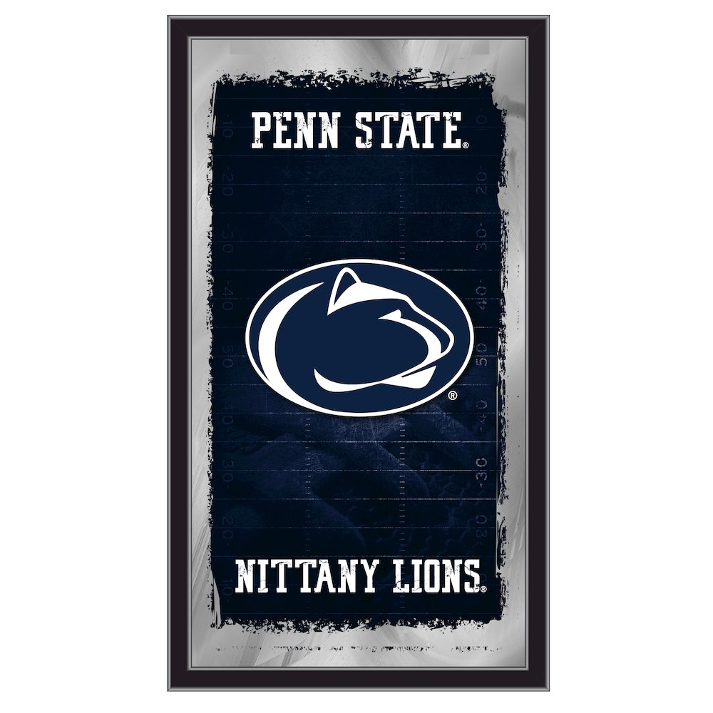 Pennsylvania State University 15"x26" Football Wall Mirror. Picture 1